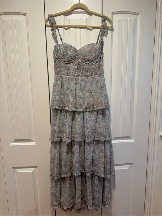 ASTR the label Dresses & Skirts - Astr Tiered Maxi Dress - blue